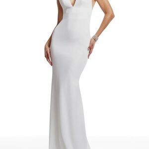 NWT Ivory Dress The Population gown